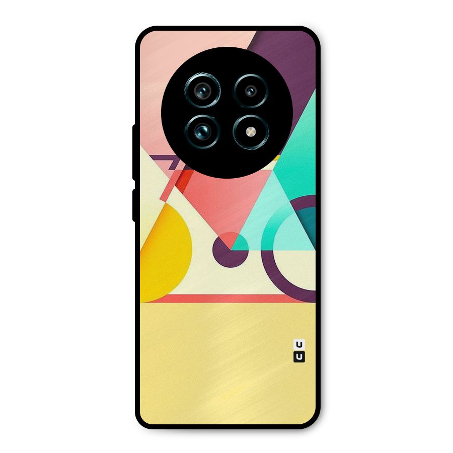 Abstract Cycle Metal Back Case for Realme 13 Pro Plus