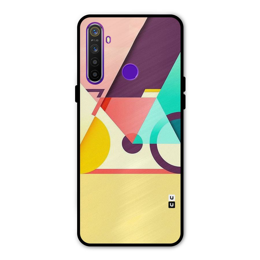Abstract Cycle Metal Back Case for Realme 5i