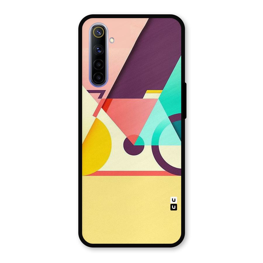 Abstract Cycle Metal Back Case for Realme 6