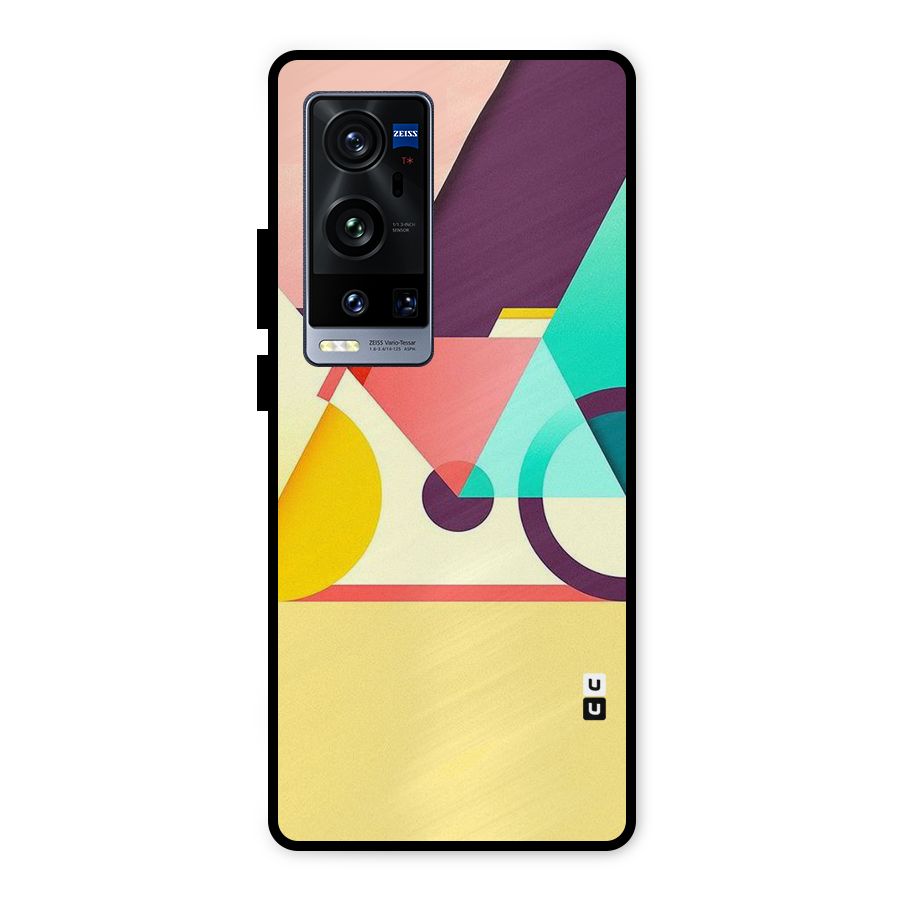 Abstract Cycle Metal Back Case for Vivo X60 Pro Plus