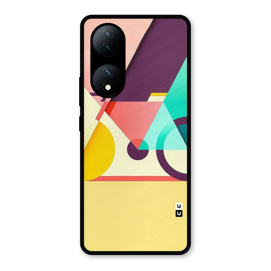 Abstract Cycle Metal Back Case for Vivo Y100