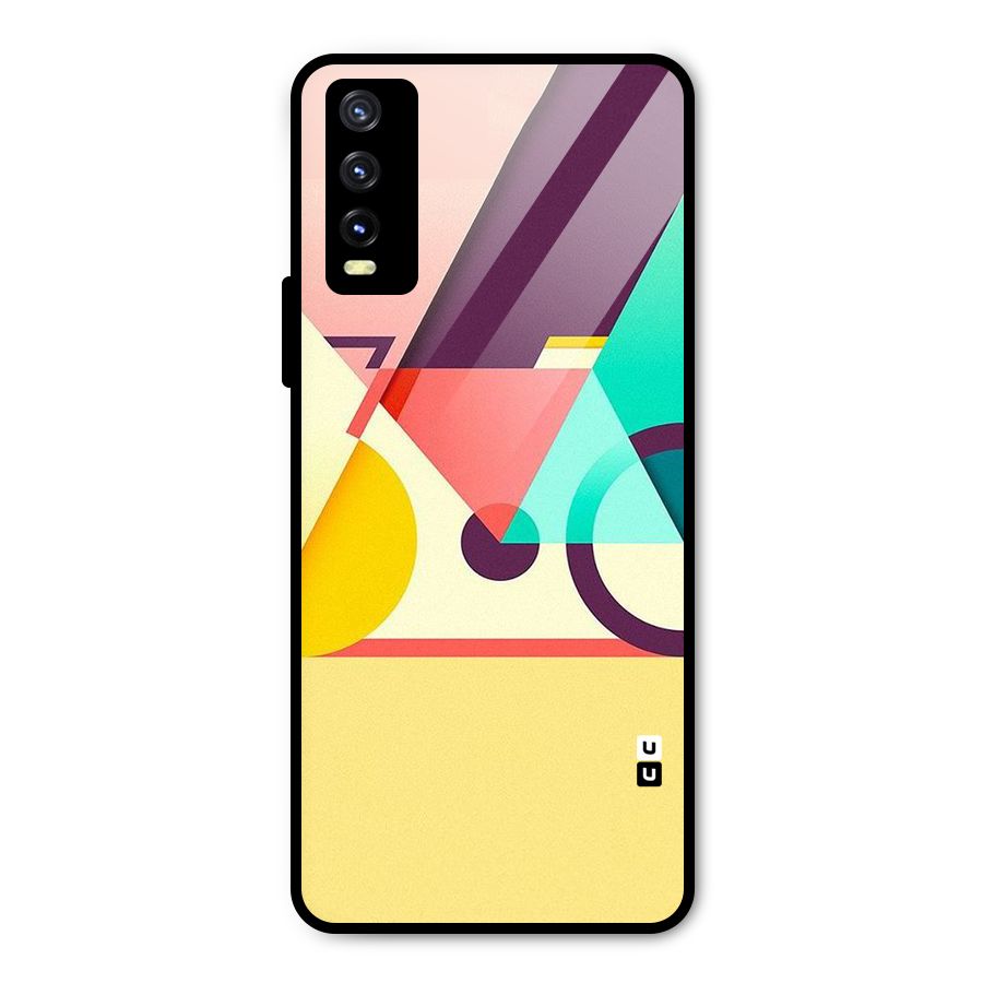 Abstract Cycle Metal Back Case for Vivo Y20