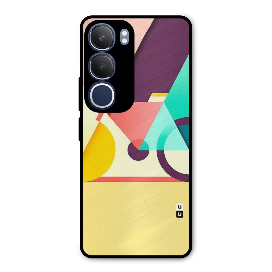Abstract Cycle Metal Back Case for Vivo Y29