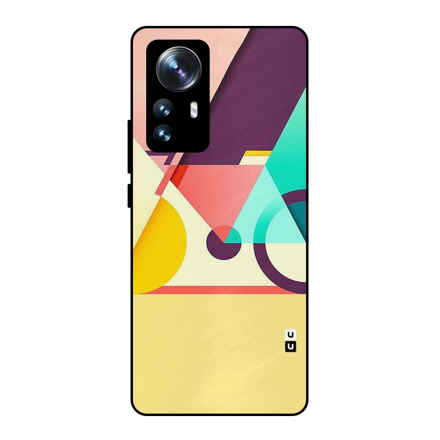 Abstract Cycle Metal Back Case for Xiaomi 12 Pro