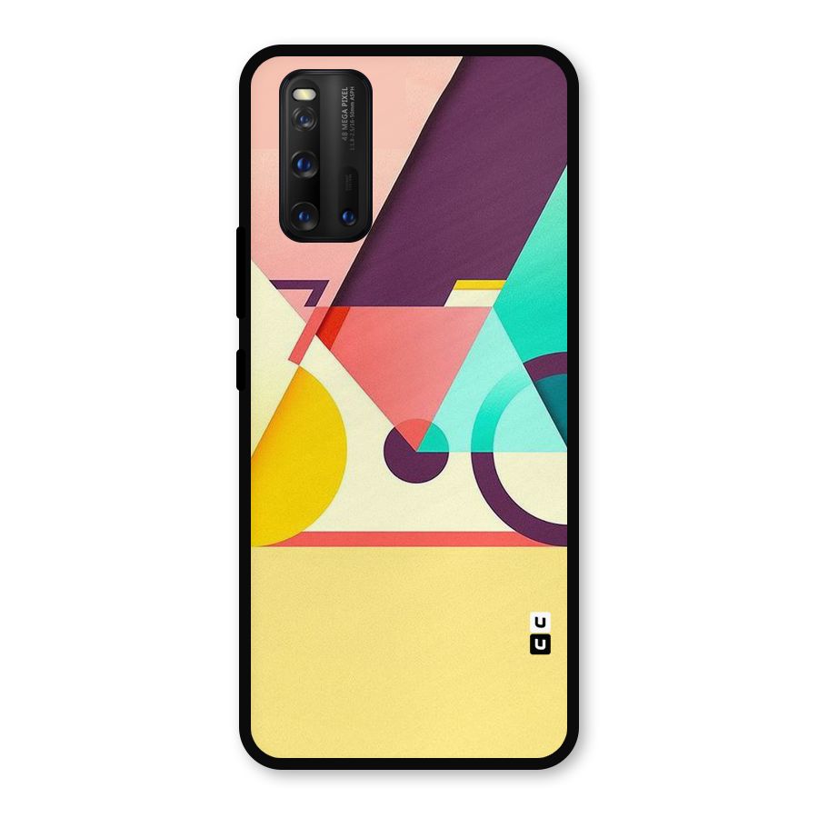 Abstract Cycle Metal Back Case for iQOO 3