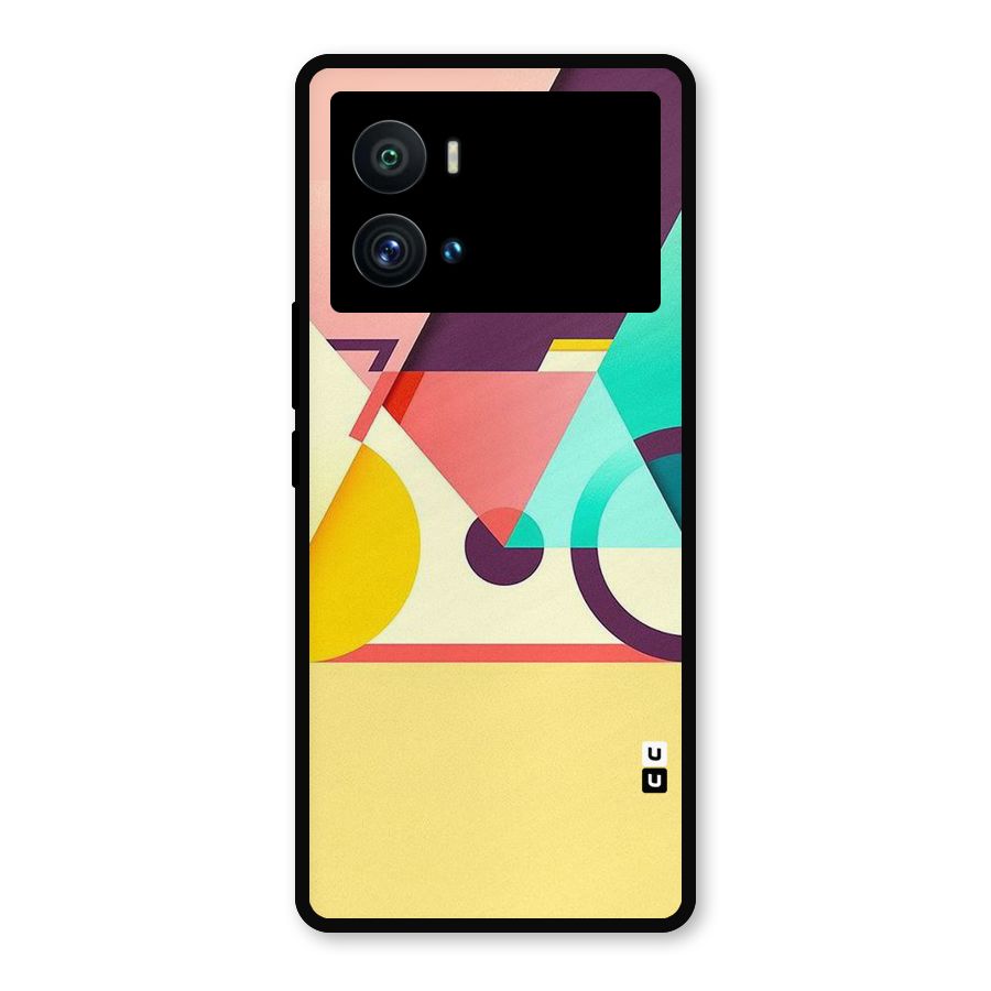 Abstract Cycle Metal Back Case for iQOO 9 Pro