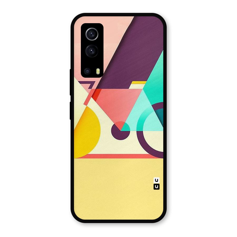 Abstract Cycle Metal Back Case for iQOO Z3