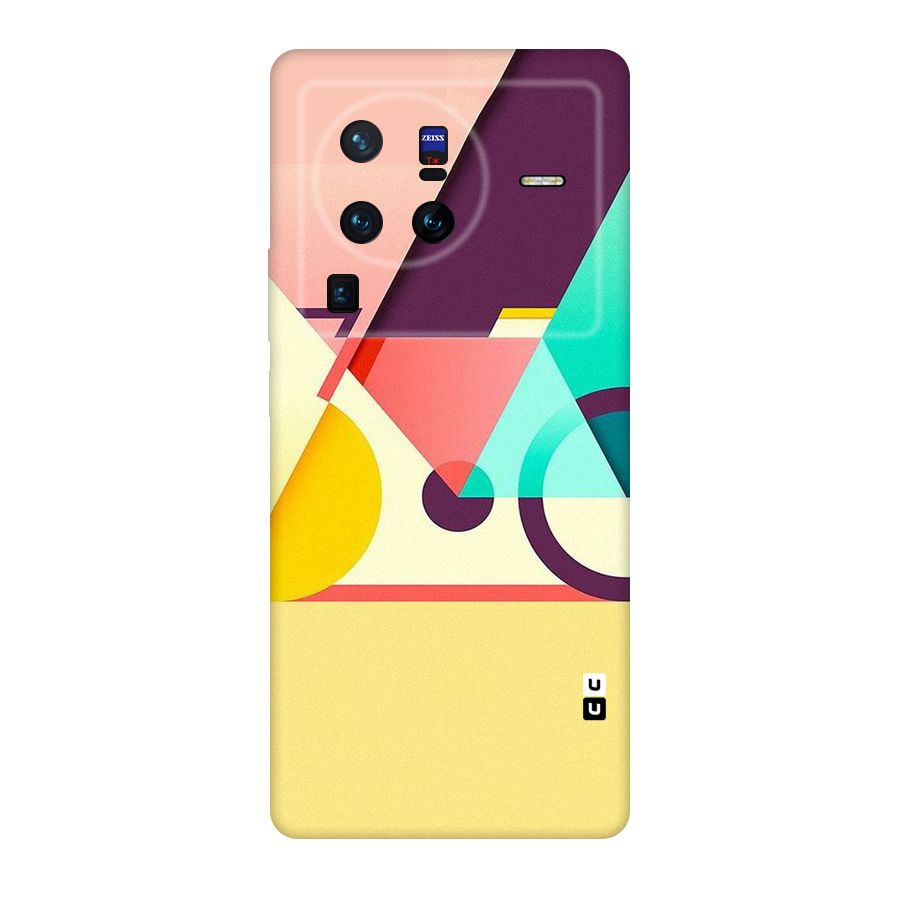 Abstract Cycle Original Polycarbonate Back Case for Vivo X80