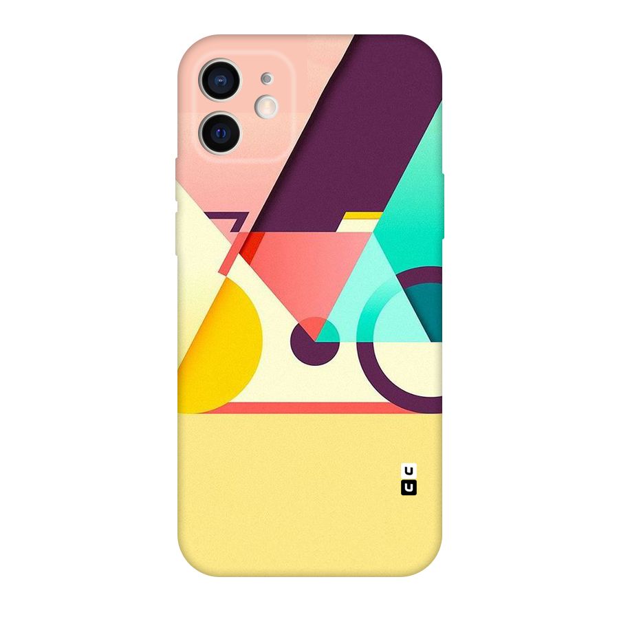 Abstract Cycle Original Polycarbonate Back Case for iPhone 12