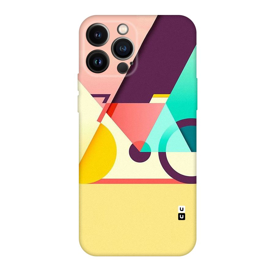 Abstract Cycle Original Polycarbonate Back Case for iPhone 13 Pro Max