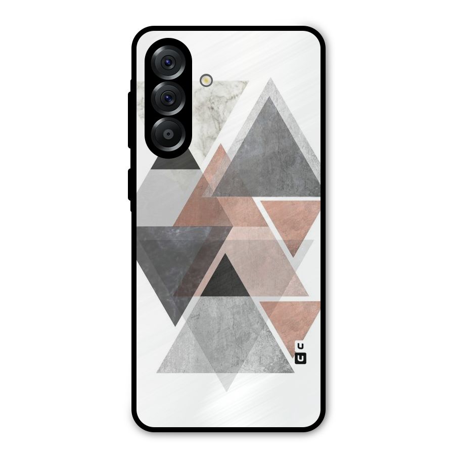 Abstract Diamond Pink Design Metal Back Case for Galaxy A56