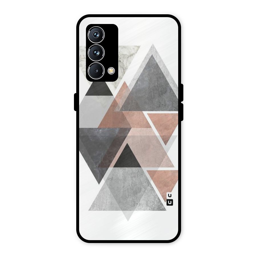 Abstract Diamond Pink Design Metal Back Case for Realme GT Master Edition