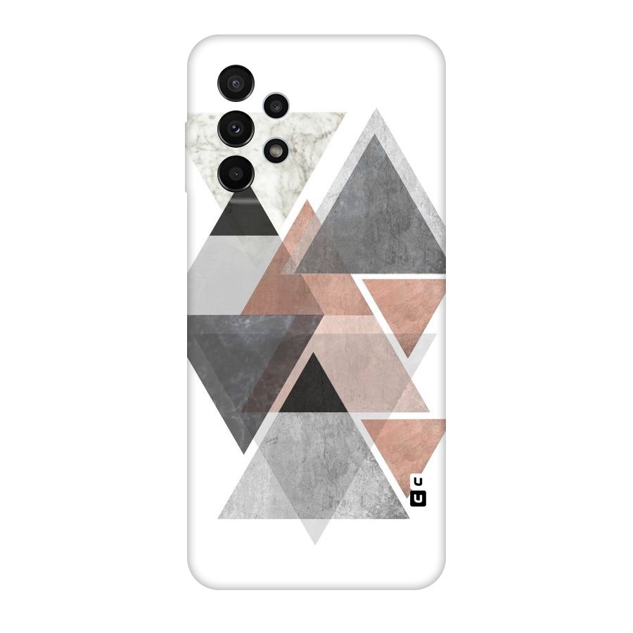 Abstract Diamond Pink Design Original Polycarbonate Back Case for Galaxy A23