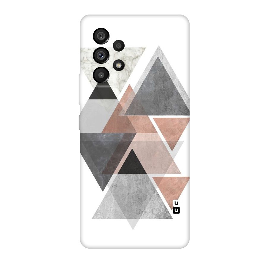 Abstract Diamond Pink Design Original Polycarbonate Back Case for Galaxy A53 5G
