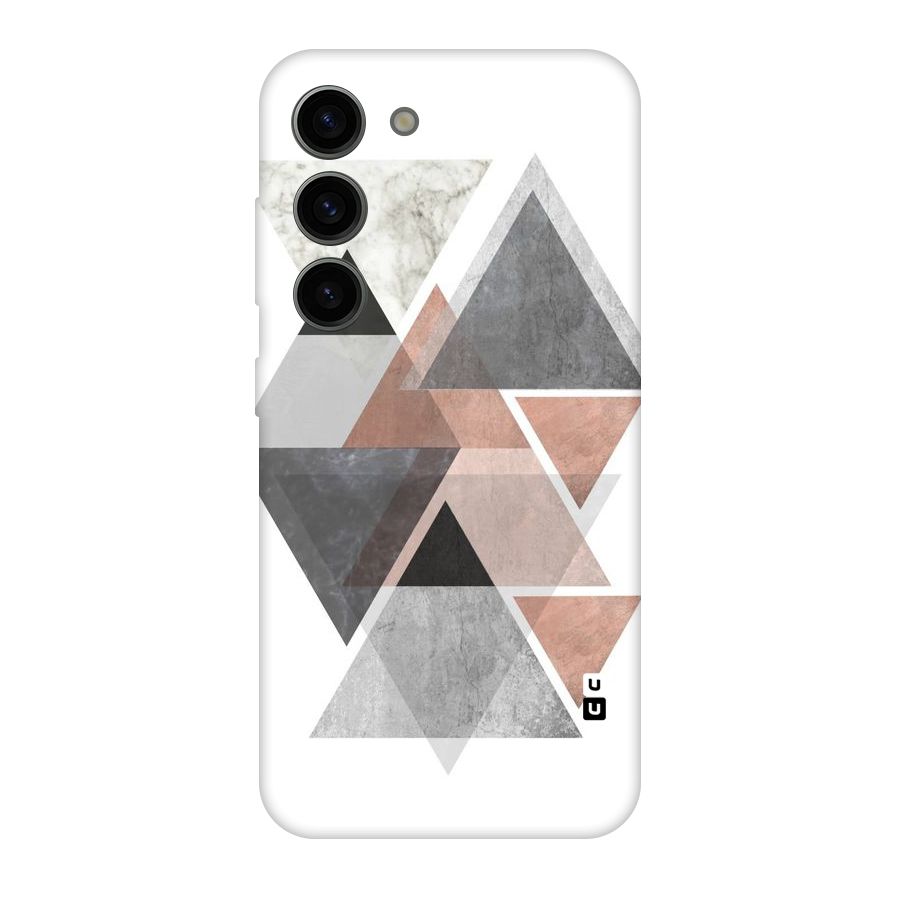 Abstract Diamond Pink Design Original Polycarbonate Back Case for Galaxy S23