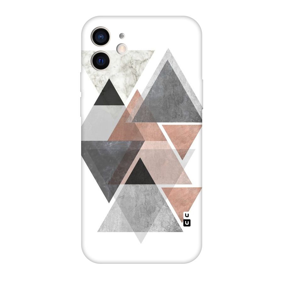 Abstract Diamond Pink Design Original Polycarbonate Back Case for iPhone 12
