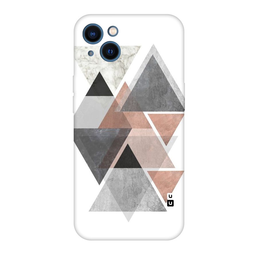 Abstract Diamond Pink Design Original Polycarbonate Back Case for iPhone 13