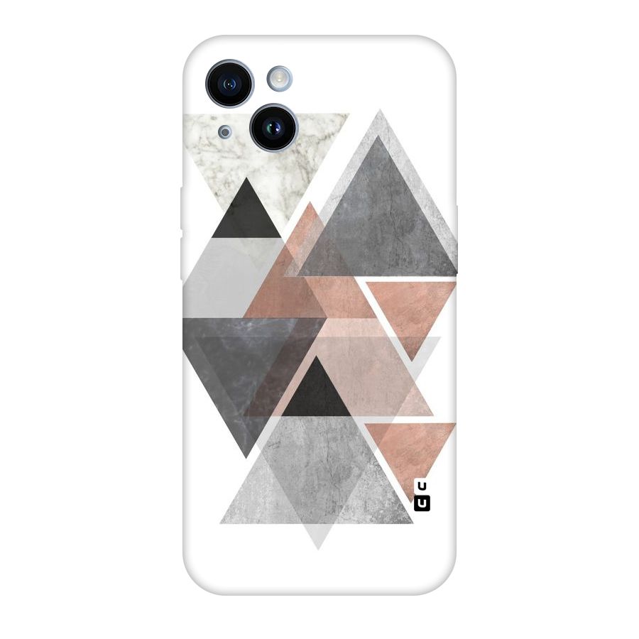 Abstract Diamond Pink Design Original Polycarbonate Back Case for iPhone 14
