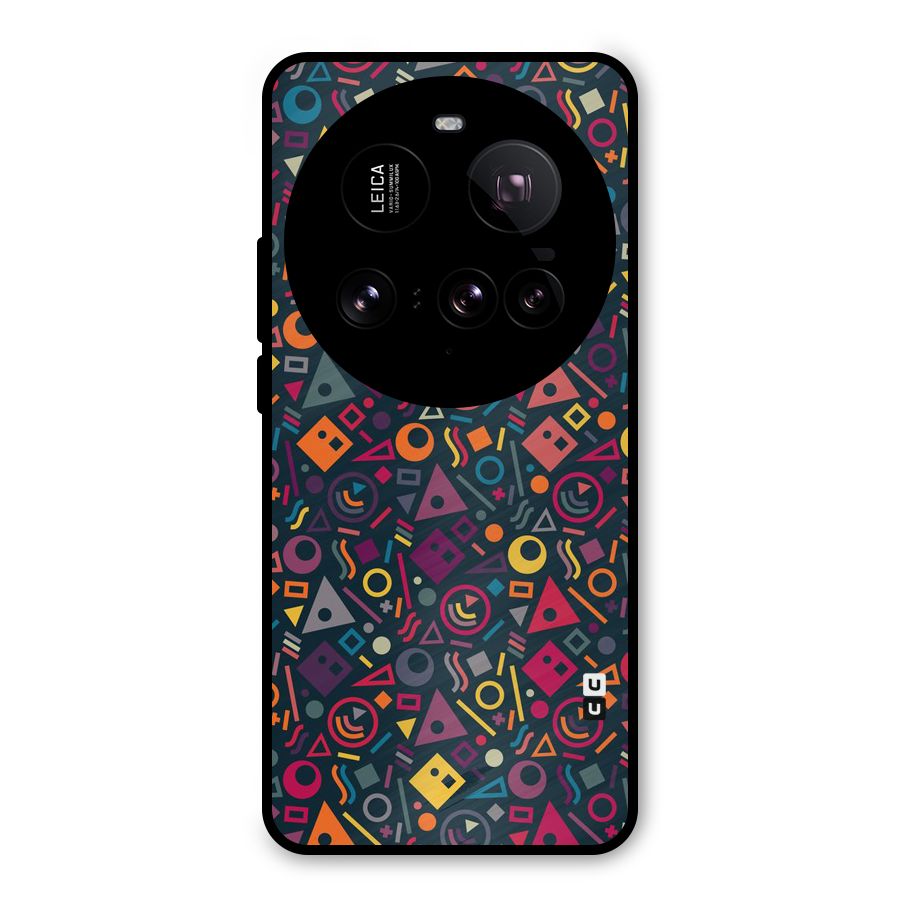Abstract Figures Metal Back Case for Xiaomi 15 Ultra