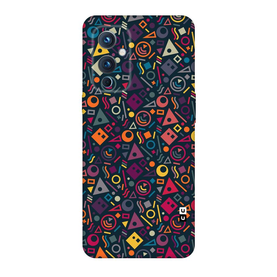 Abstract Figures Original Polycarbonate Back Case for OnePlus 9