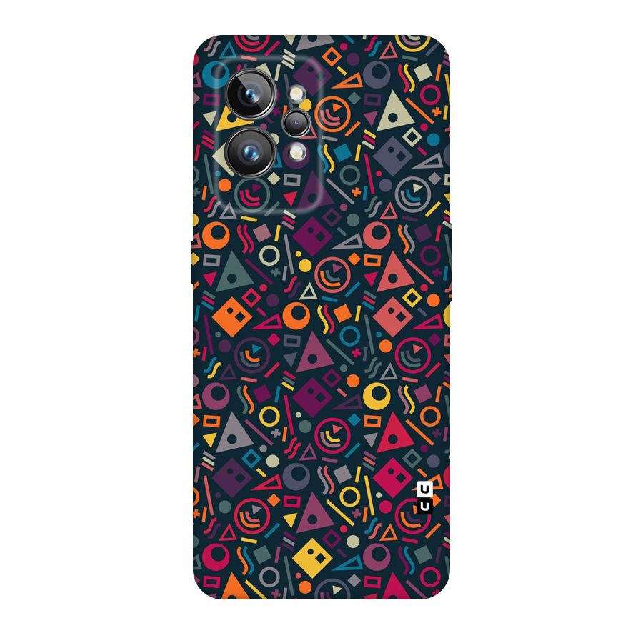 Abstract Figures Original Polycarbonate Back Case for Realme GT2 Pro