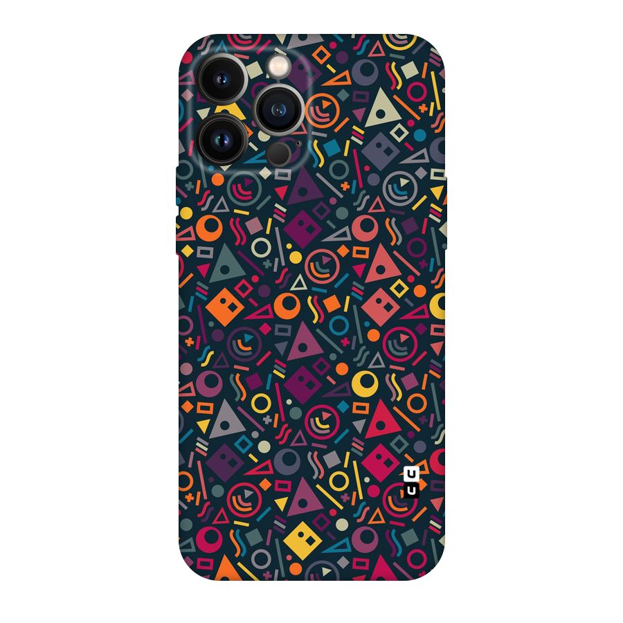 Abstract Figures Original Polycarbonate Back Case for iPhone 13 Pro Max