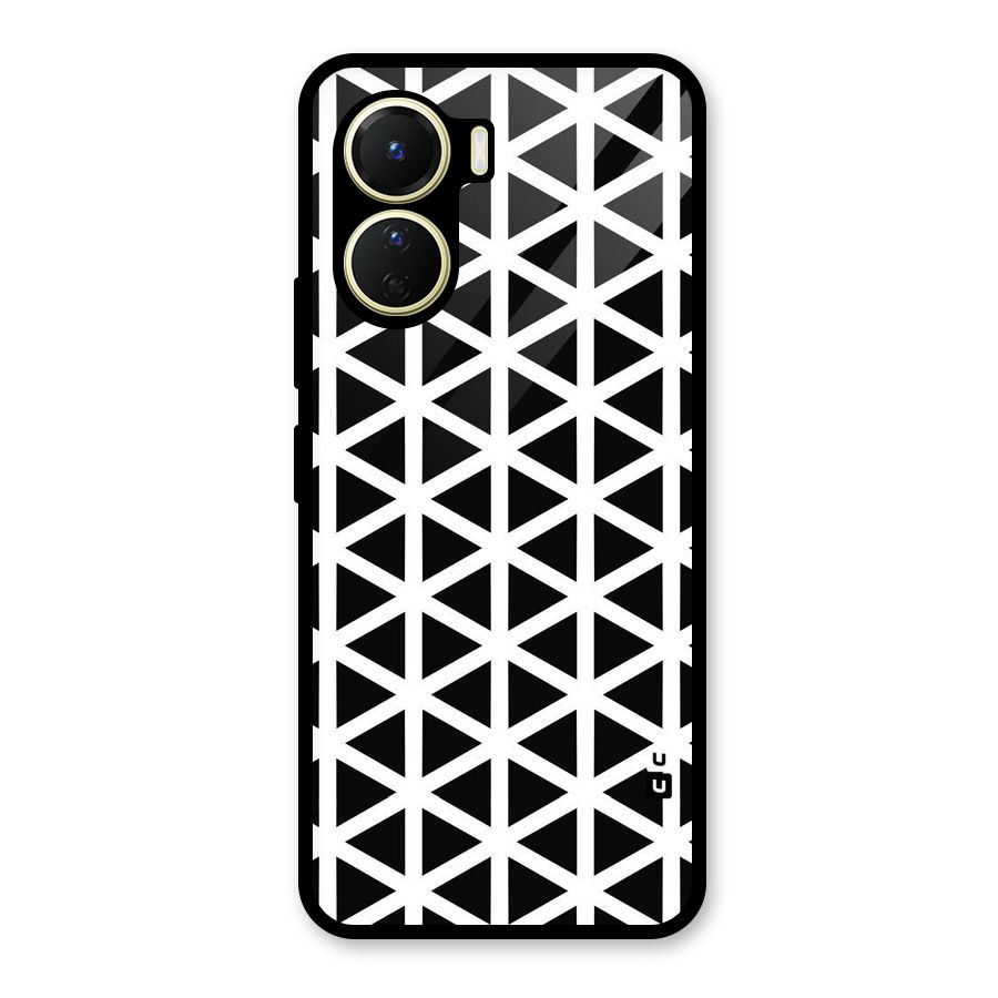 Abstract Geometry Maze Glass Back Case for Vivo Y56