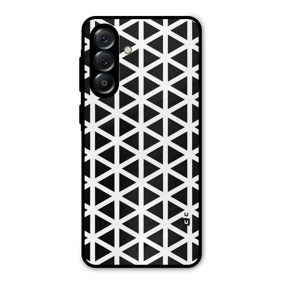 Abstract Geometry Maze Metal Back Case for Galaxy A56