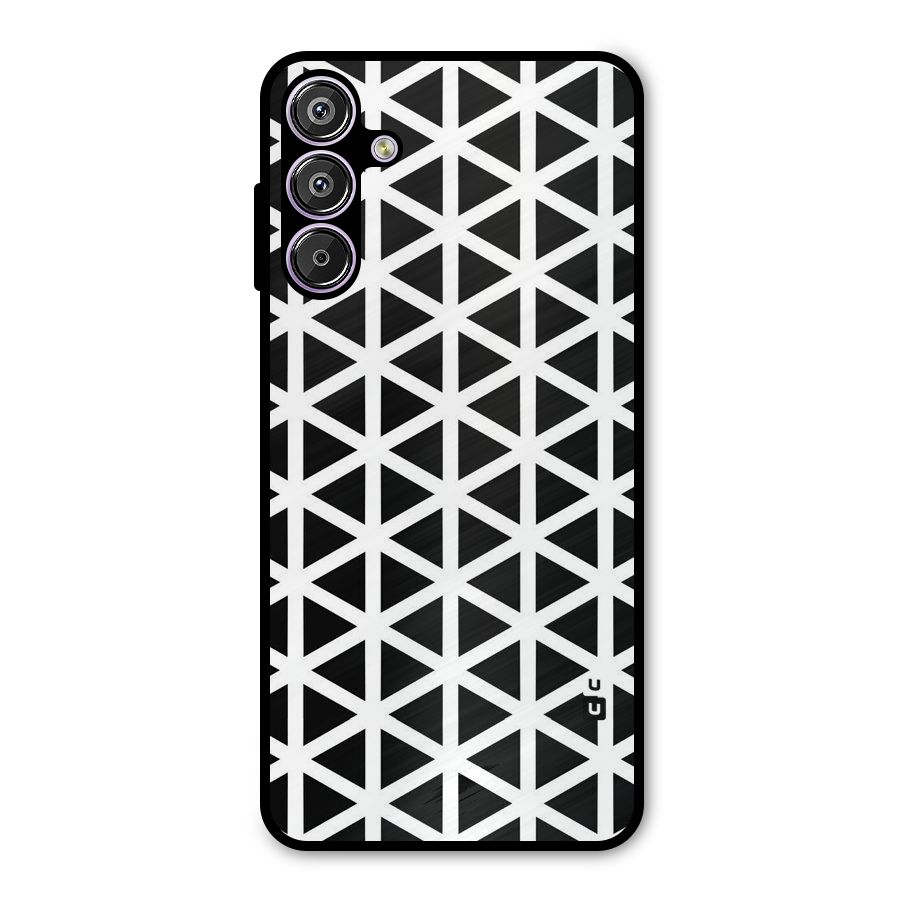 Abstract Geometry Maze Metal Back Case for Galaxy F15