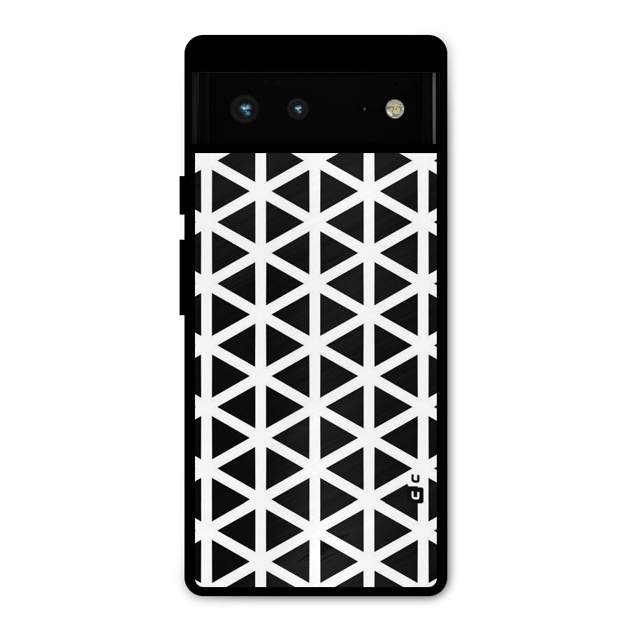 Abstract Geometry Maze Metal Back Case for Google Pixel 6