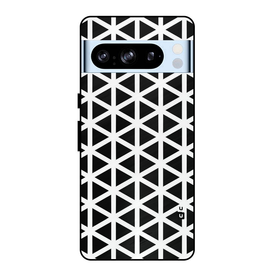 Abstract Geometry Maze Metal Back Case for Google Pixel 8 Pro