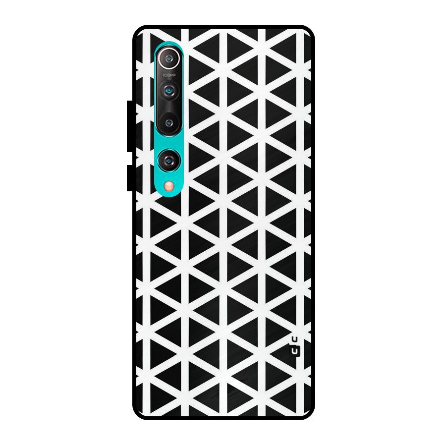 Abstract Geometry Maze Metal Back Case for Mi 10