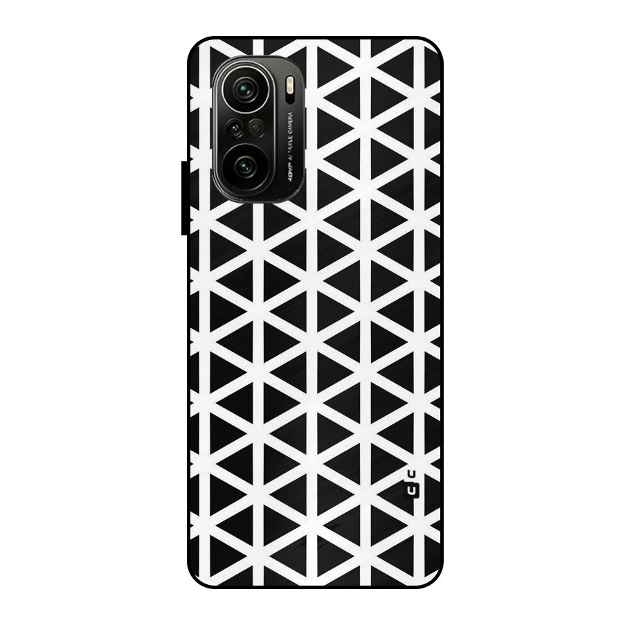 Abstract Geometry Maze Metal Back Case for Mi 11X Pro