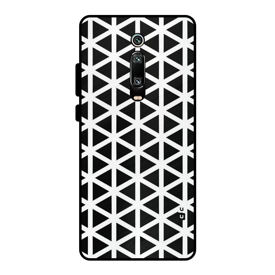 Abstract Geometry Maze Metal Back Case for Redmi K20 Pro