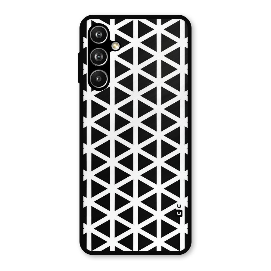 Abstract Geometry Maze Metal Back Case for Samsung Galaxy M54
