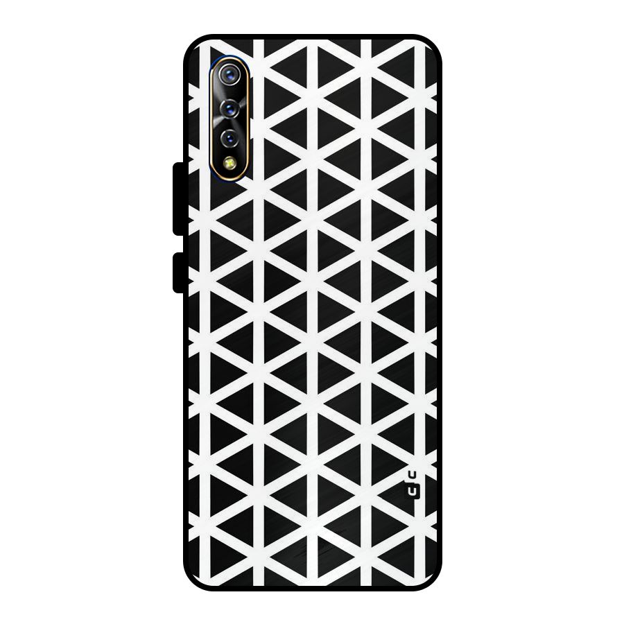 Abstract Geometry Maze Metal Back Case for Vivo S1