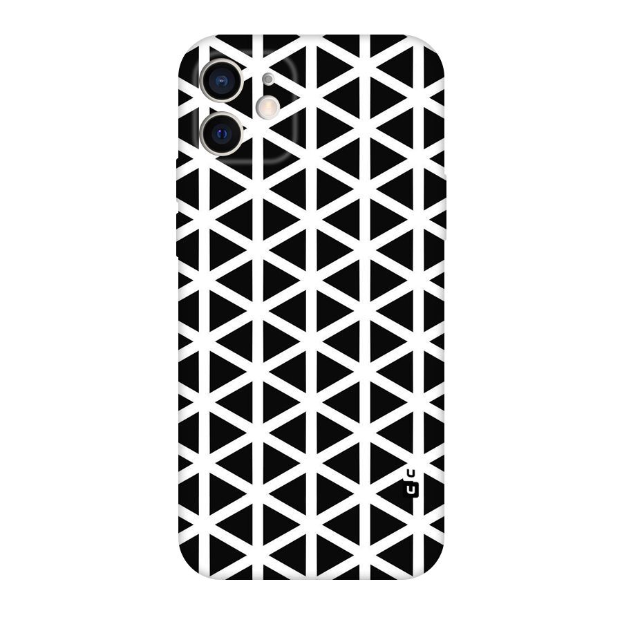 Abstract Geometry Maze Original Polycarbonate Back Case for iPhone 12