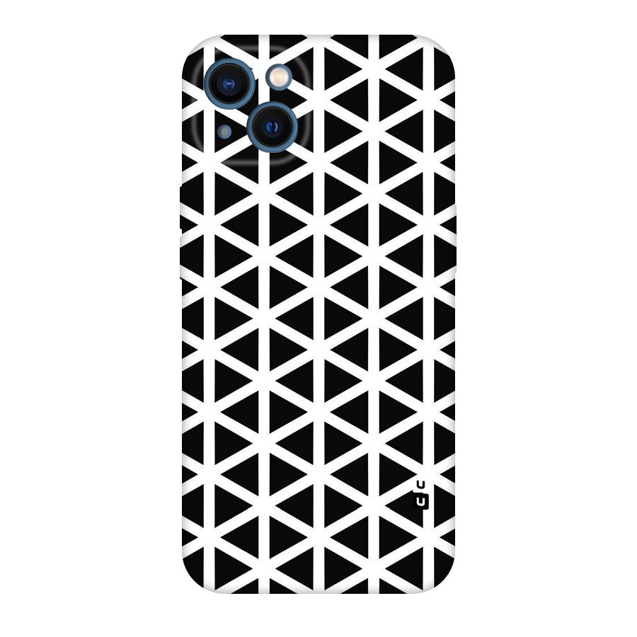 Abstract Geometry Maze Original Polycarbonate Back Case for iPhone 13