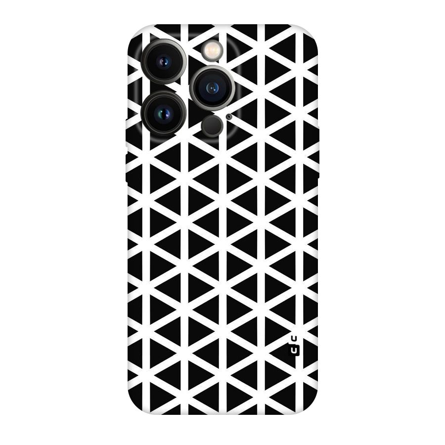 Abstract Geometry Maze Original Polycarbonate Back Case for iPhone 14 Pro