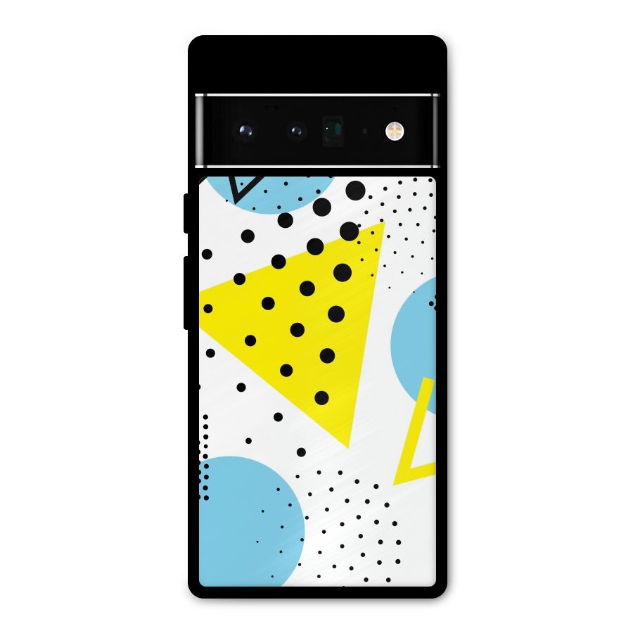 Abstract Geometry Metal Back Case for Google Pixel 6 Pro