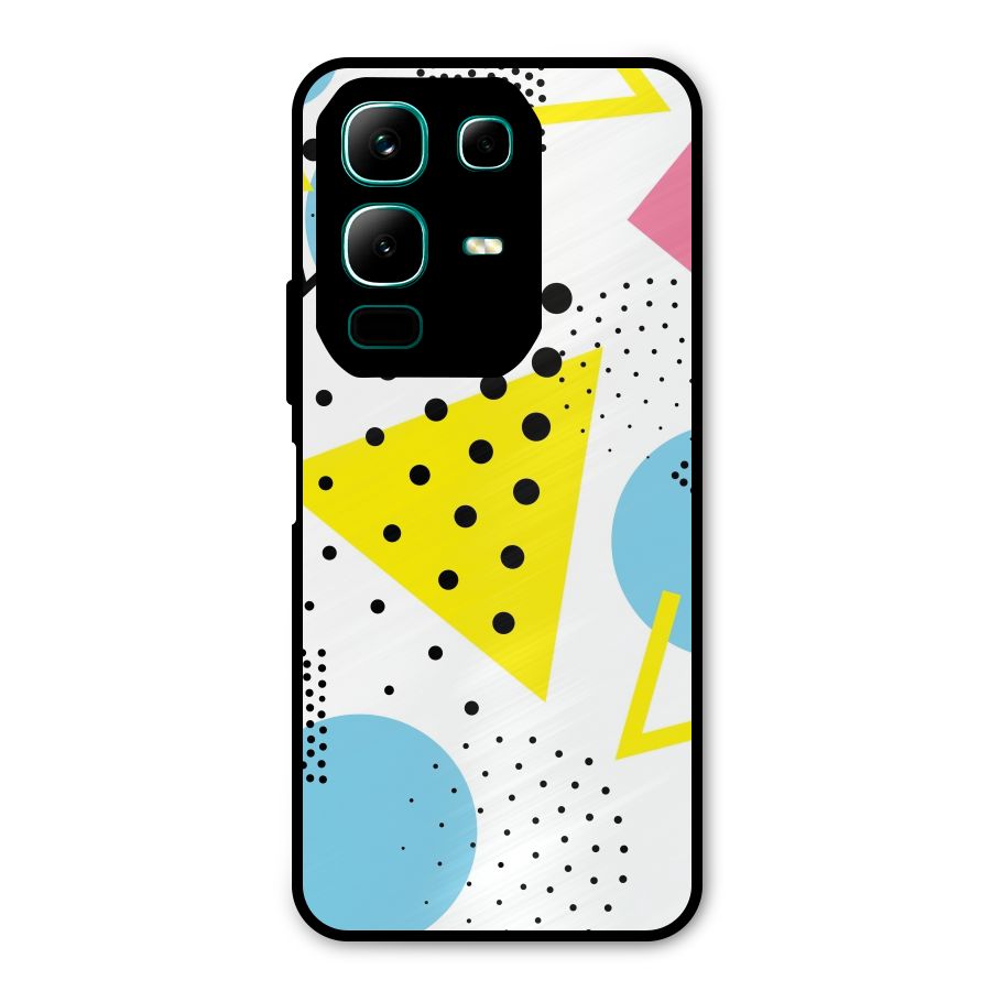 Abstract Geometry Metal Back Case for Infinix Note 50x