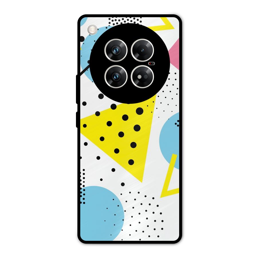 Abstract Geometry Metal Back Case for Infinix Zero 40 5G