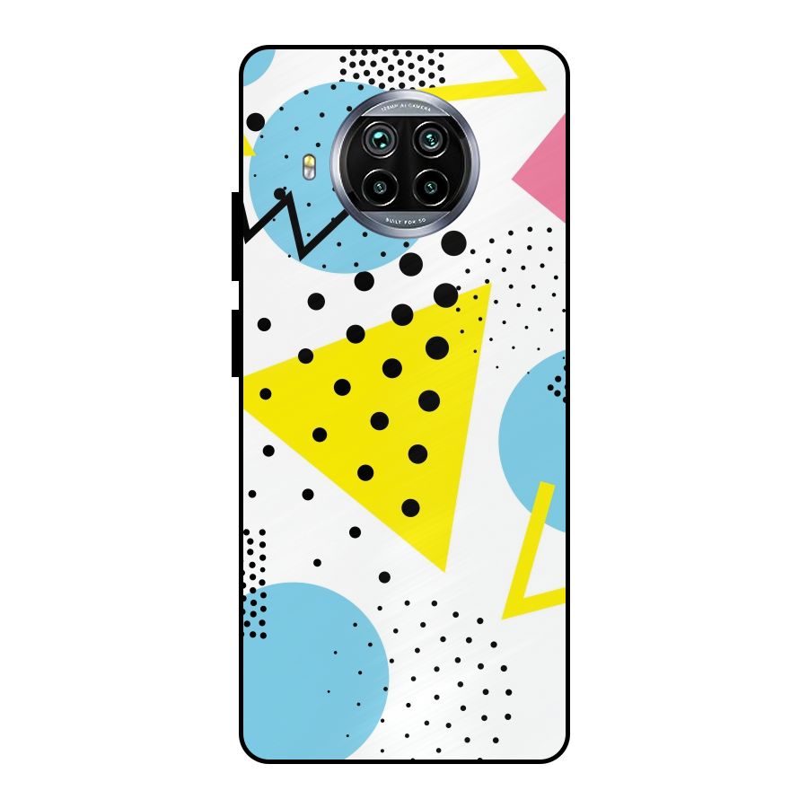 Abstract Geometry Metal Back Case for Mi 10i