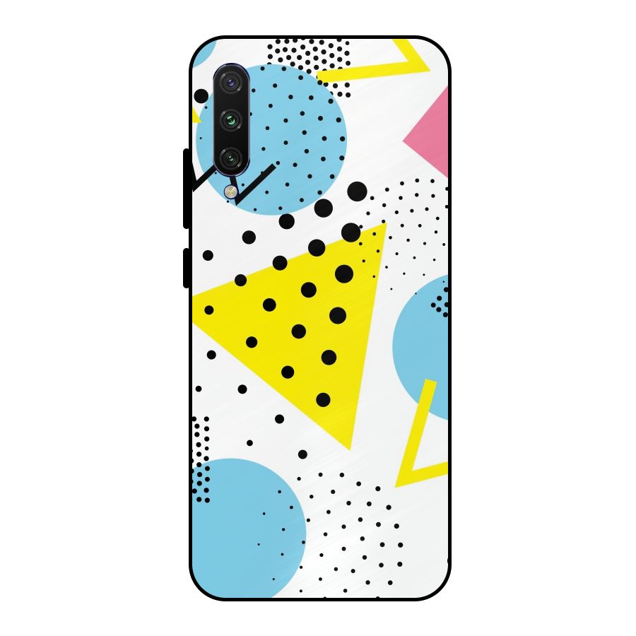 Abstract Geometry Metal Back Case for Mi A3