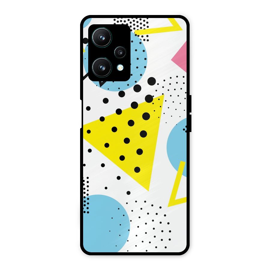 Abstract Geometry Metal Back Case for Realme 9 Pro 5G