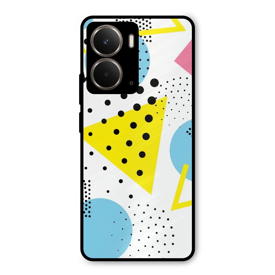Abstract Geometry Metal Back Case for Realme P3