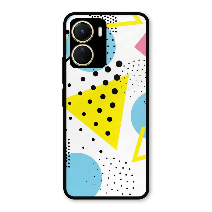 Abstract Geometry Metal Back Case for Vivo Y16