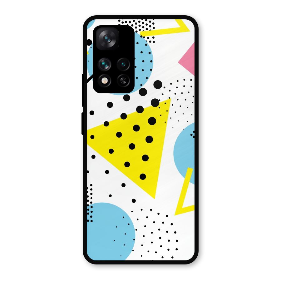 Abstract Geometry Metal Back Case for Xiaomi 11i Hypercharge 5G