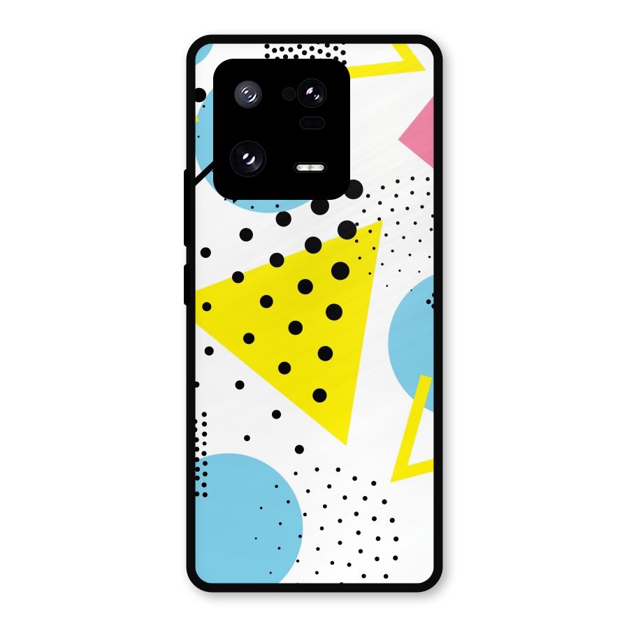 Abstract Geometry Metal Back Case for Xiaomi 13 Pro