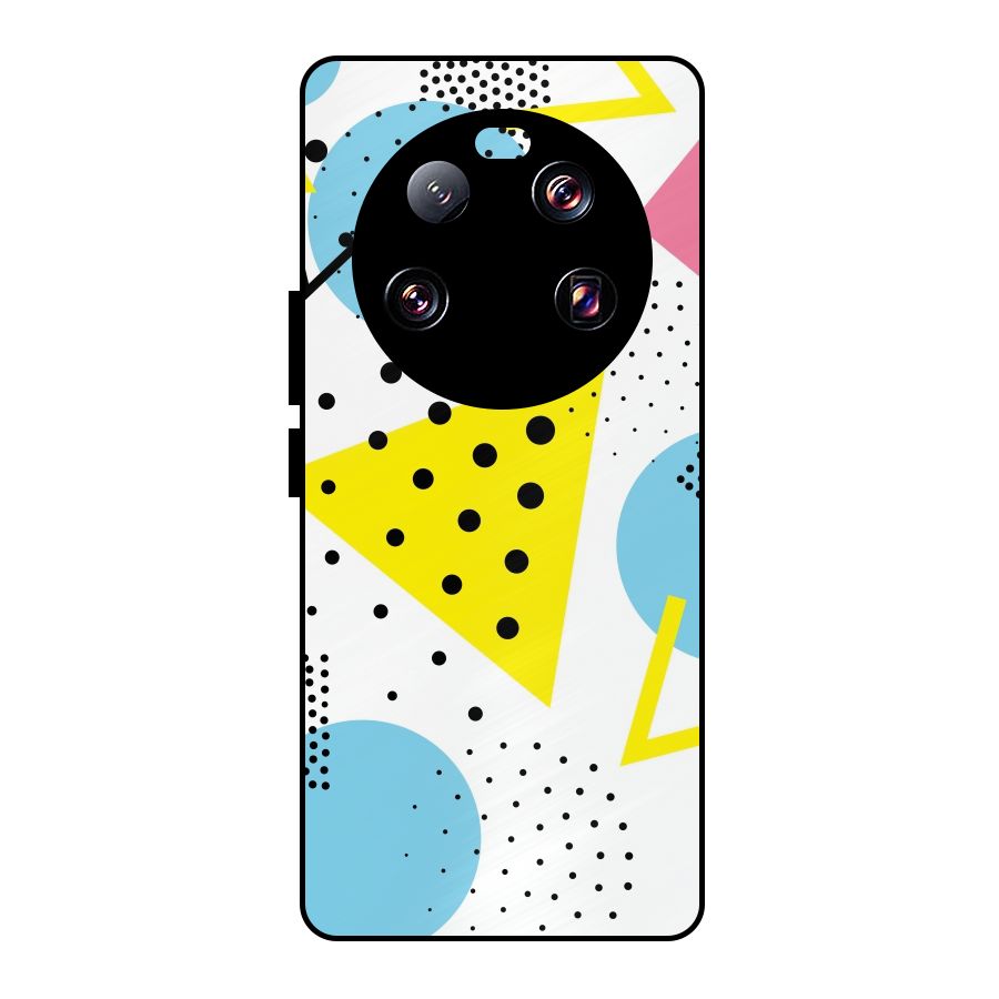 Abstract Geometry Metal Back Case for Xiaomi 13 Ultra